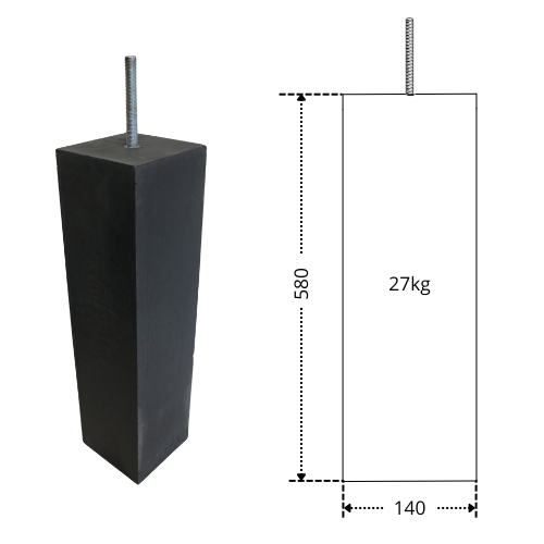 140D16 Betonpoer