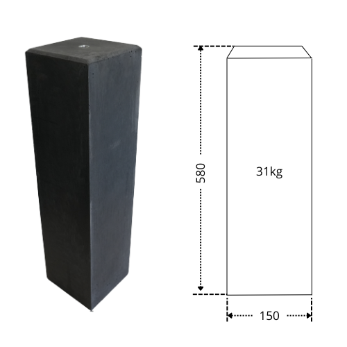 150V5SH16 Betonpoer